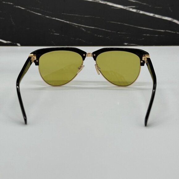 NEW MIU MIU MU 09ZS BLACK GREEN WOMEN SUNGLASSES MU09ZS 1AB07O - Picture 10 of 13